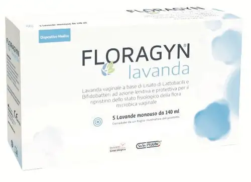 Lavanda vaginale a base di lattobacilli lisati floragyn lavanda 140ml 5flaconi