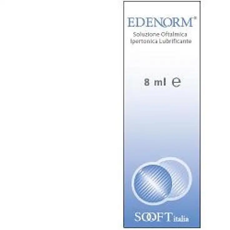 SOLUZIONE OFTALMICA EDENORM LUBRIFICANTE FLACONE 8 ML