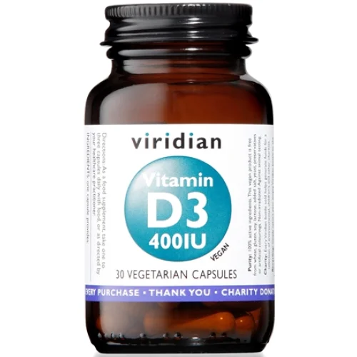 VIRIDIAN Vit.D3 400UI 30Cps