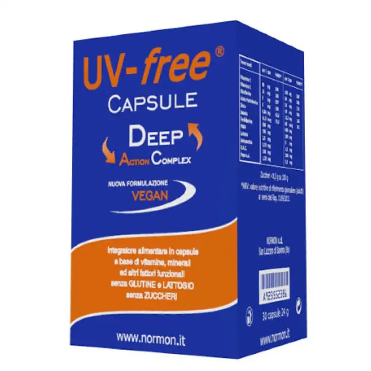 NORMON UV FREE DEEP ACT.30CPS S/