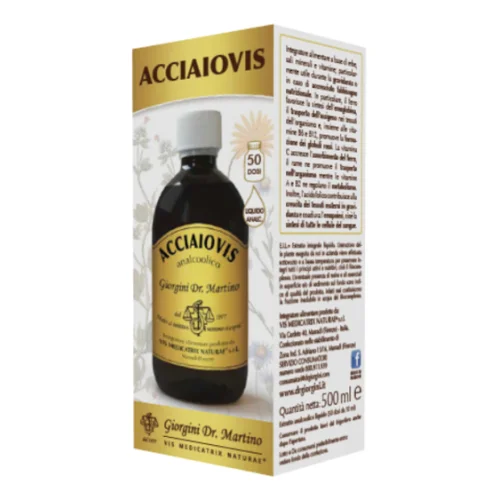 Acciaiovis liquido analcolico flacone 500 ml