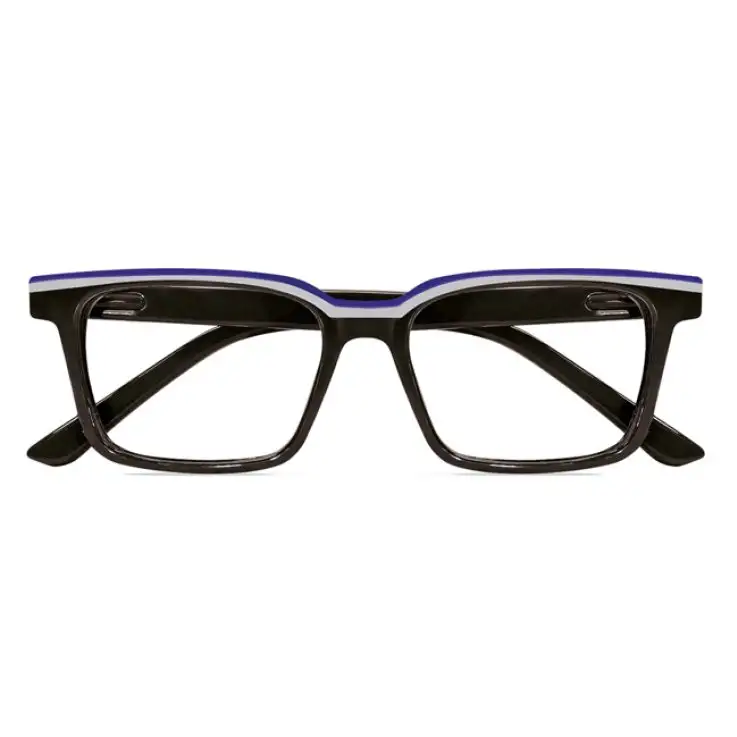 OCCHIALE DA LETTURA PREMONTATO TWINS GOLD BELLAG NERO/BLU +1,50