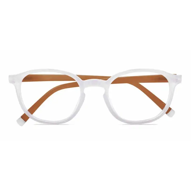 OCCHIALI DA LETTURA TWINS GOLD PAPEETE BIANCO-MARRONE +1,0