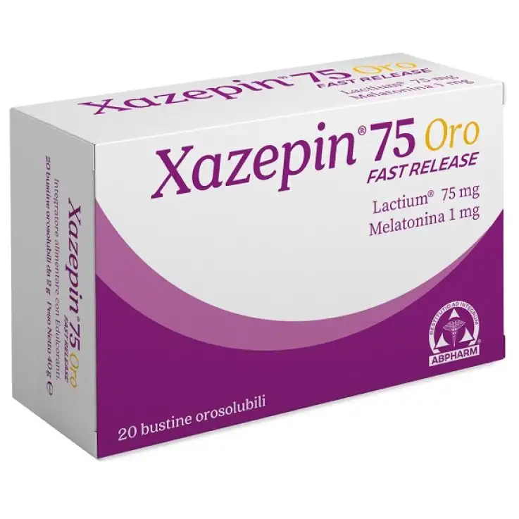 XAZEPIN 75 ORO FAST REL 20BST