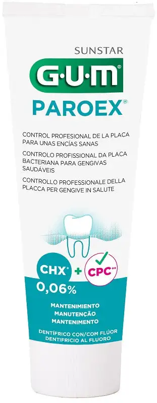 Gum paroex 0,06 chx dentifricio al fluoro 75 ml