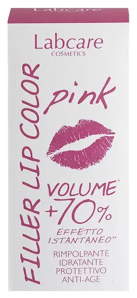 Labcare filler lip color pink volumizzante labbra