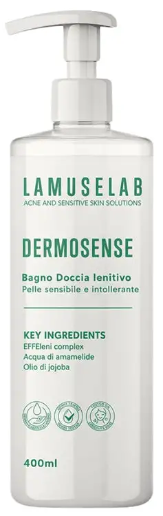 Lamuselab dermosense bagno doccia pelle sensibile 400 ml