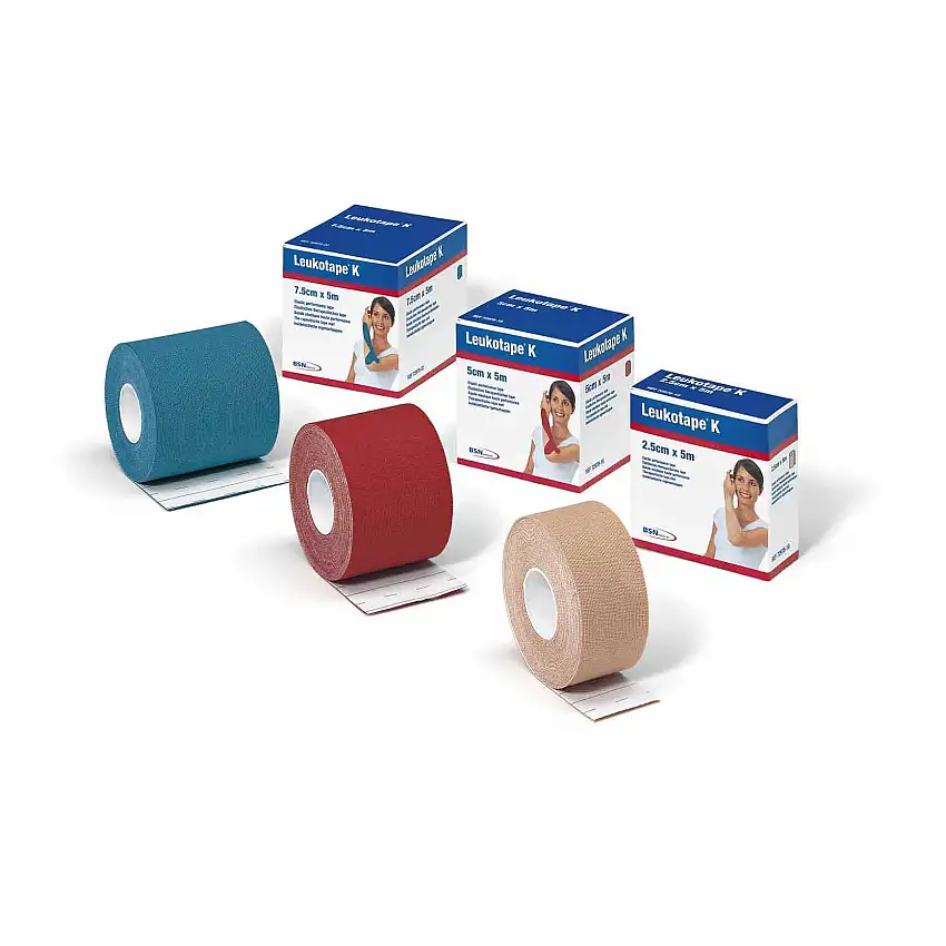 LEUKOTAPE K Cerotto 2,5cmx5mt Rosso