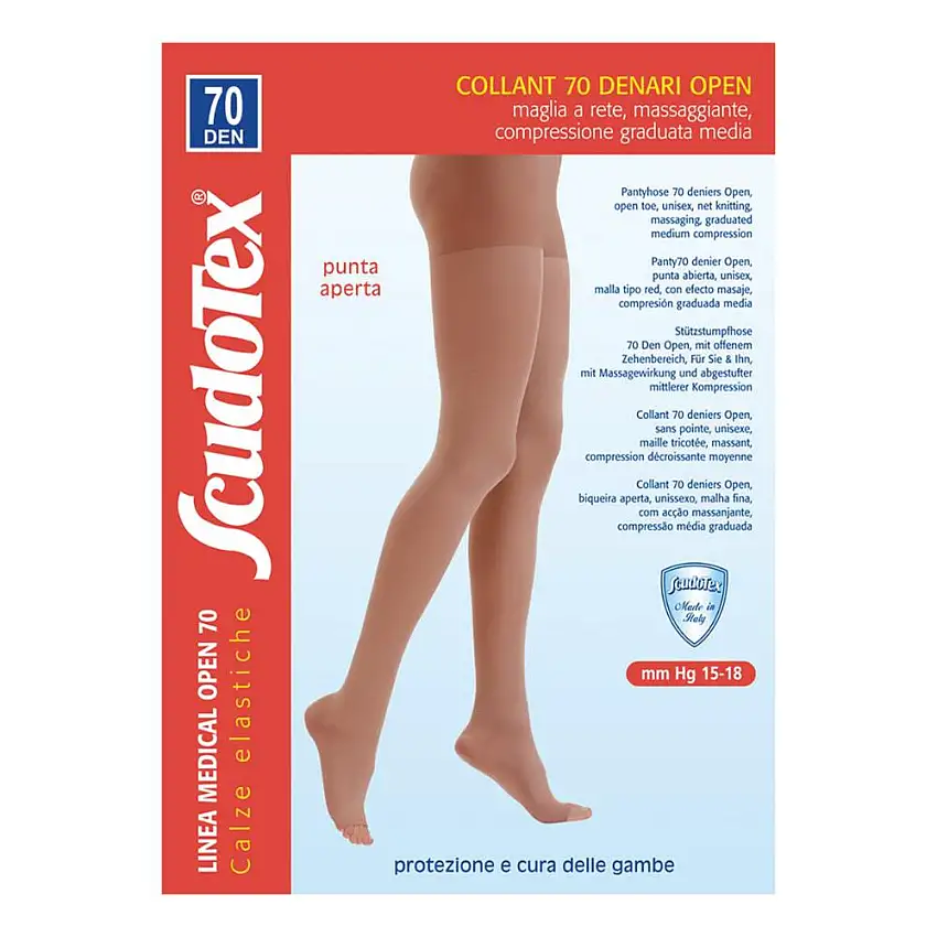 SCUDOTEX Collant PA 2 Nero