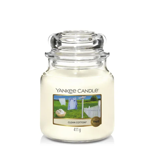 Yankee Candle giara media Clean Cotton