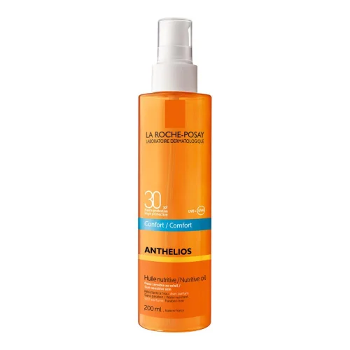 Anthelios Olio Nutriente Comfort SPF30 per Pelli Sensibili al Sole 200 ml