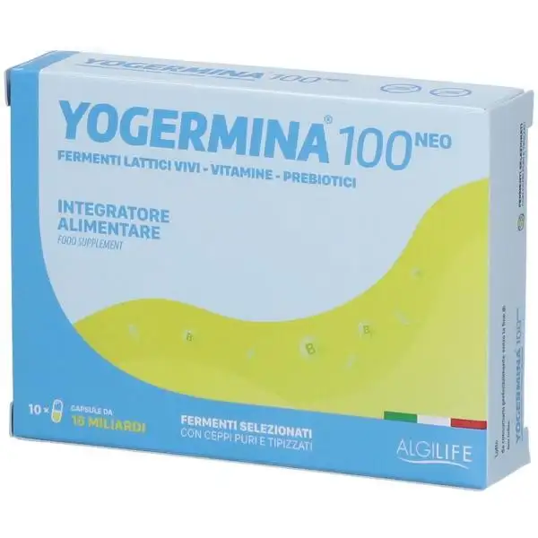 Yogermina 100 Neo Integratore di Fermenti Lattici 10 Capsule