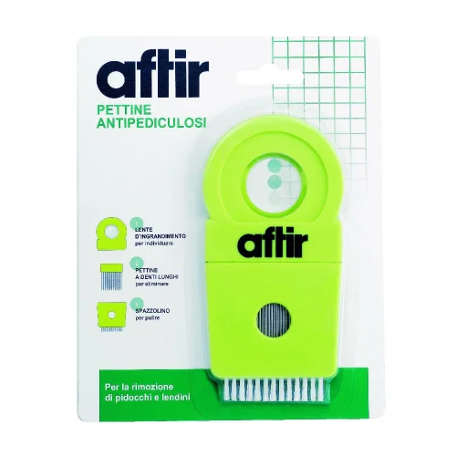 Aftir pettine antipediculosi - Pettine per la rimozione di pidocchi e lendini