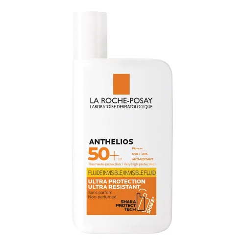 Anthelios Fluido Ultra Resistente SPF 50+ Senza Profumo 50 ml Protezione per pelle sensibile con intolleranze solari