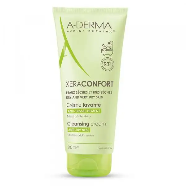 A-derma Xeraconfort Crema Detergente Lavante Pelle Secca e Molto Secca 200ml