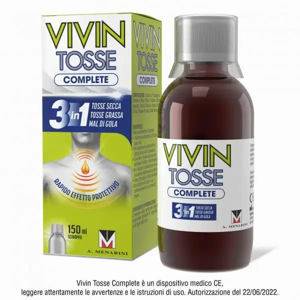 Vivin Tosse Complete Sciroppo per Tosse 150ml
