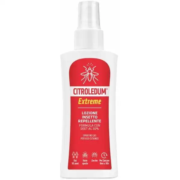 Citroledum Lozione Spray Extreme Deet 50% Spray 100ml