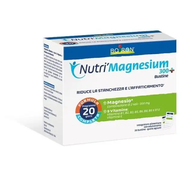 Nutri'magnesium 300+ da 20 Bustine Boiron