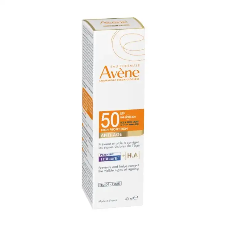 Avène Fluido Anti-Età SPF50 40 ml - Fluido leggero SPF elevato
