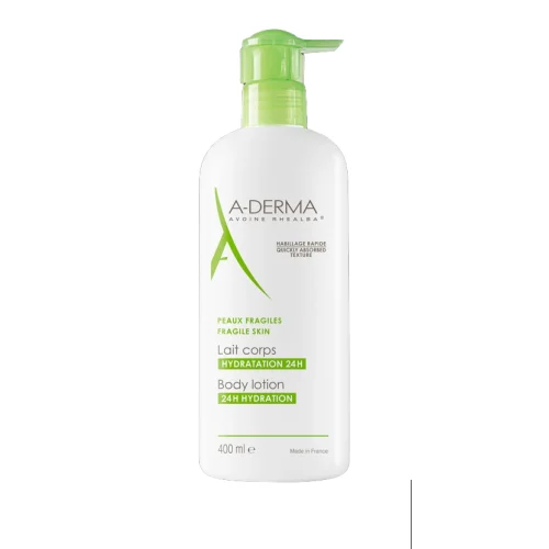 A-Derma Les Indispensables Latte Corpo Idratazione 24h 400 ml - Idrata lenisce e dona comfort