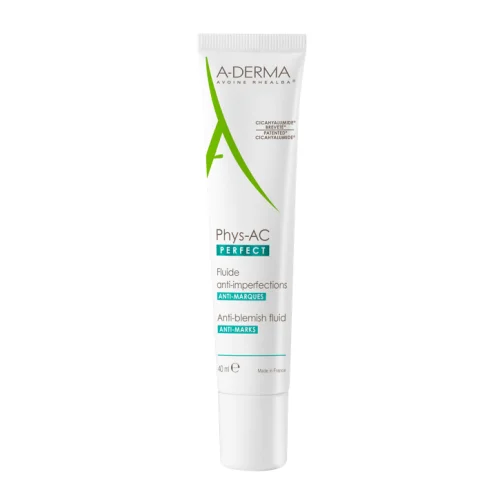 A-Derma Phys-AC Perfect Fluido Anti-Imperfezioni Viso 40 ml - Per pelli a tendenza acneica e con imperfezioni