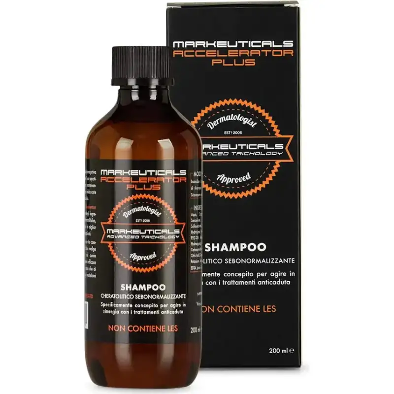 Markeuticals Accelerator plus - shampoo anticaduta 200 ml