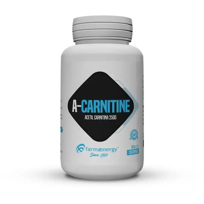 Acetil carnitina 120 capsule - integratore per lo sport