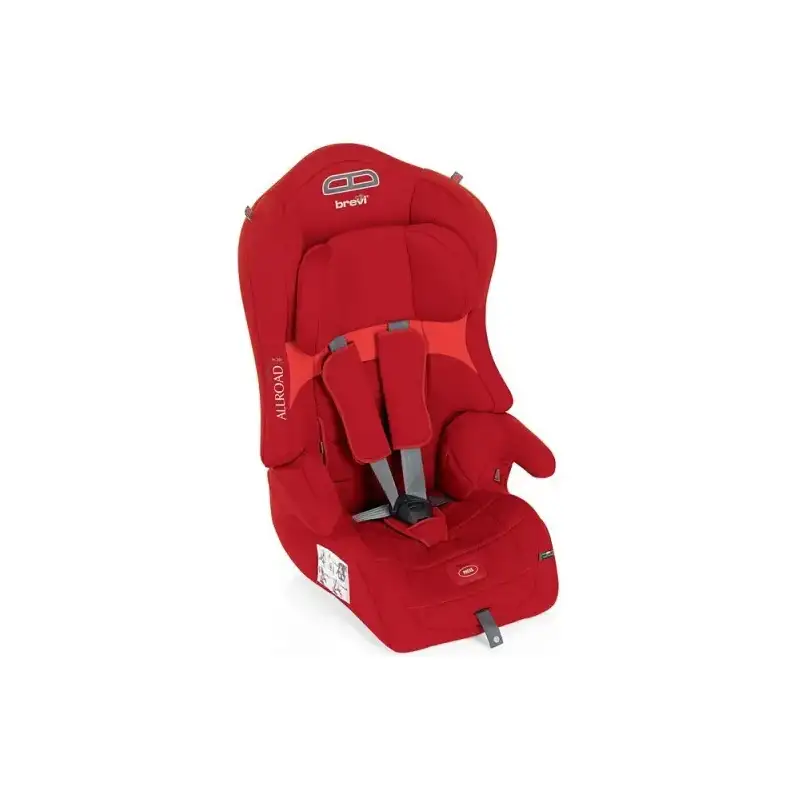 Brevi All road - seggiolino auto gruppo 1/2/3 (9-36kg) rosso