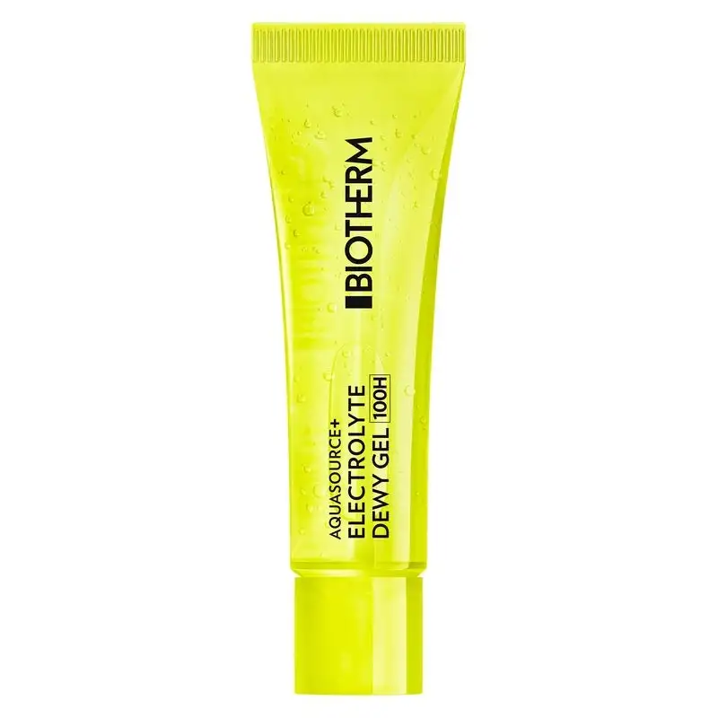 Biotherm aquasource+ electrolyte dewy gel 100h - gel viso idratante, illuminante e rimpolpante con hyalu b3 30 ml