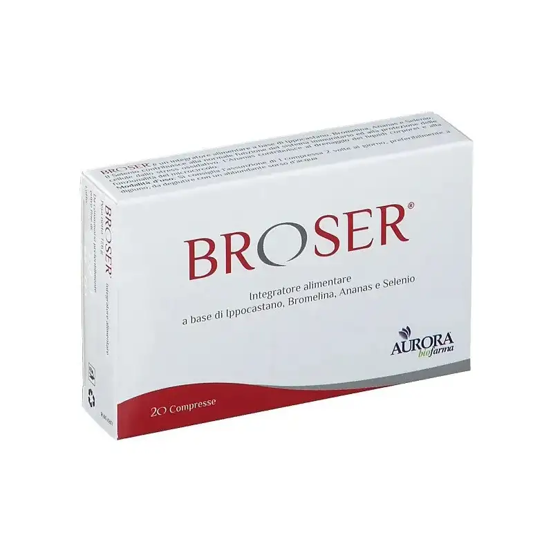 Broser 20 compresse - integratore polivalente