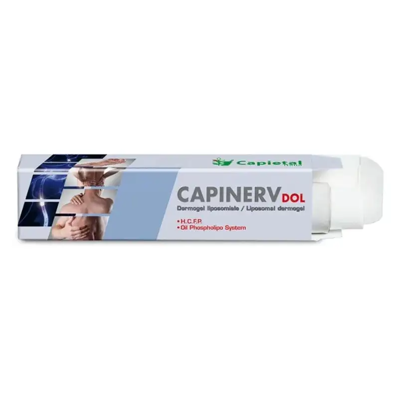Capinerv dol - dermogel liposomiale per il trattamento dei dolori muscolari 50 ml