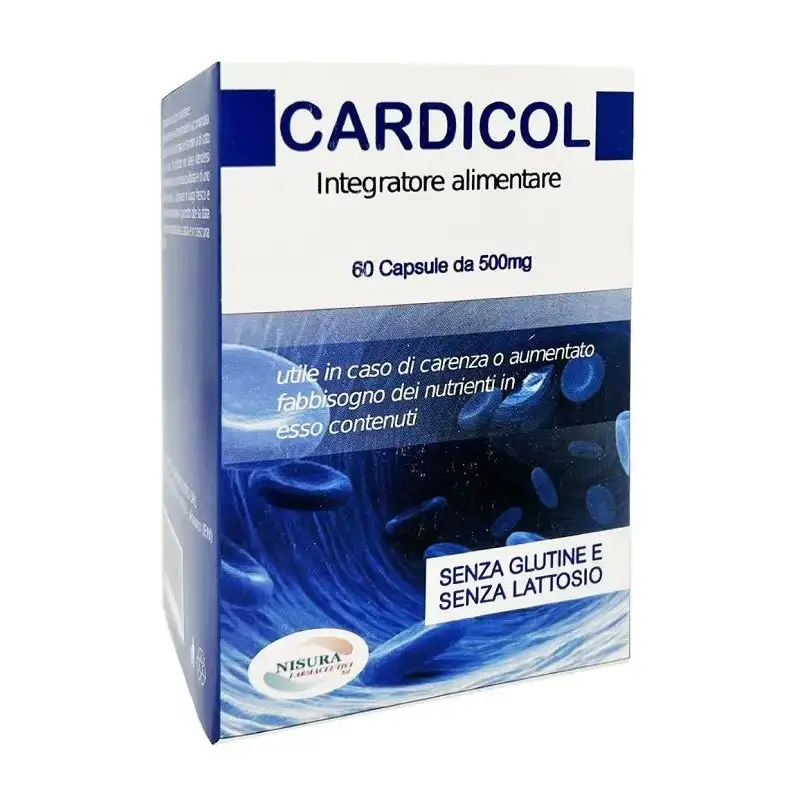 Cardicol 60 capsule - integratore per il colesterolo e i trigliceridi
