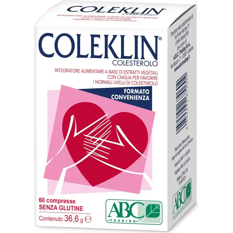 Coleklin colesterolo 60 compresse - integratore per il colesterolo