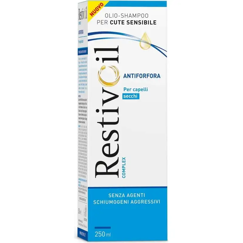 Restivoil Complex capelli secchi - olio shampoo antiforfora 250 ml