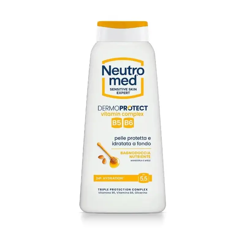 Neutromed Dermoprotect vitamin complex b5 b6 - bagnodoccia nutriente 600 ml