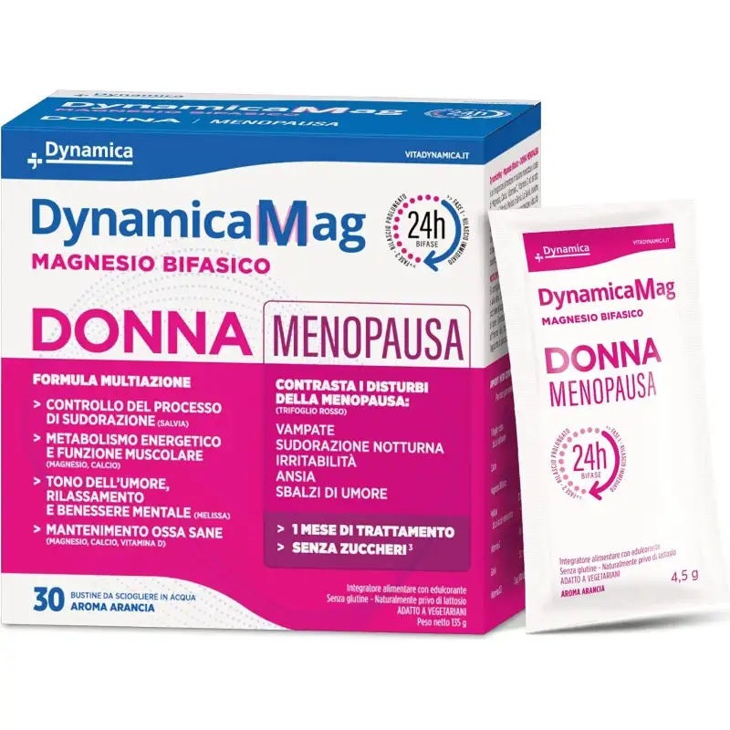 Dynamicamag donna menopausa 30 bustine - integratore per la donna