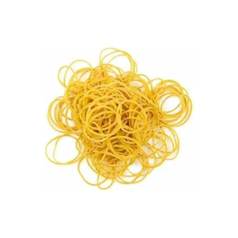 Alevar Elastici gialli diametro 70 mm - busta da 1 kg