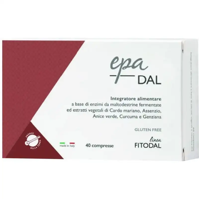 Epadal 40 compresse - integratore per la funzione digestiva