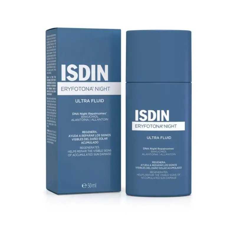 Isdin eryfotona night ultra fluid - fluido notte riparatore 50 ml