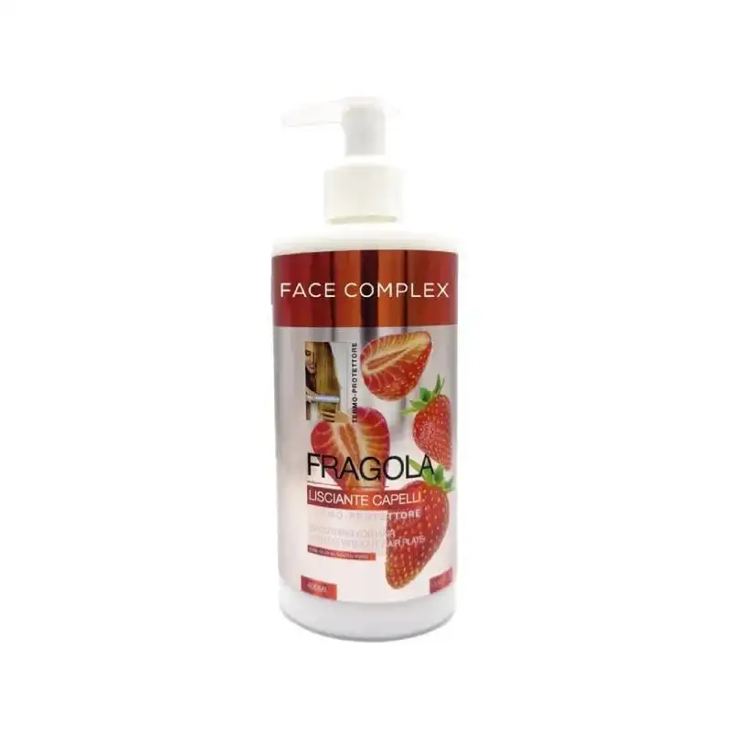 Face complex Fragola - latte lisciante capelli termo-protettore 400 ml