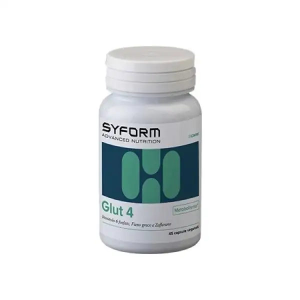 Glut4 da 45 Capsule Vegetali Senza Glutine