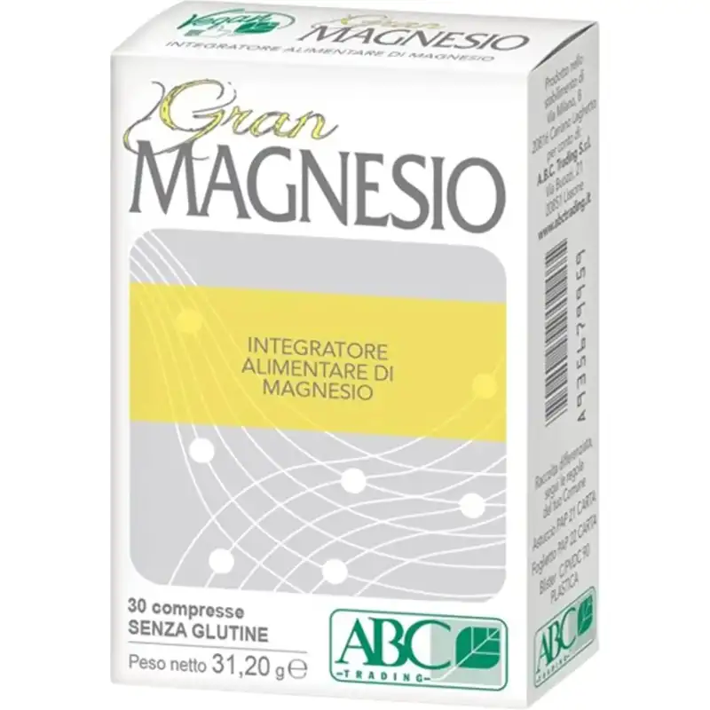 Gran magnesio 30 compresse - integratore viatminico