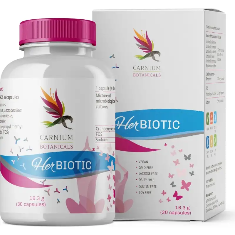 Her biotic 30 capsule - integratore per il benessere urogenitale