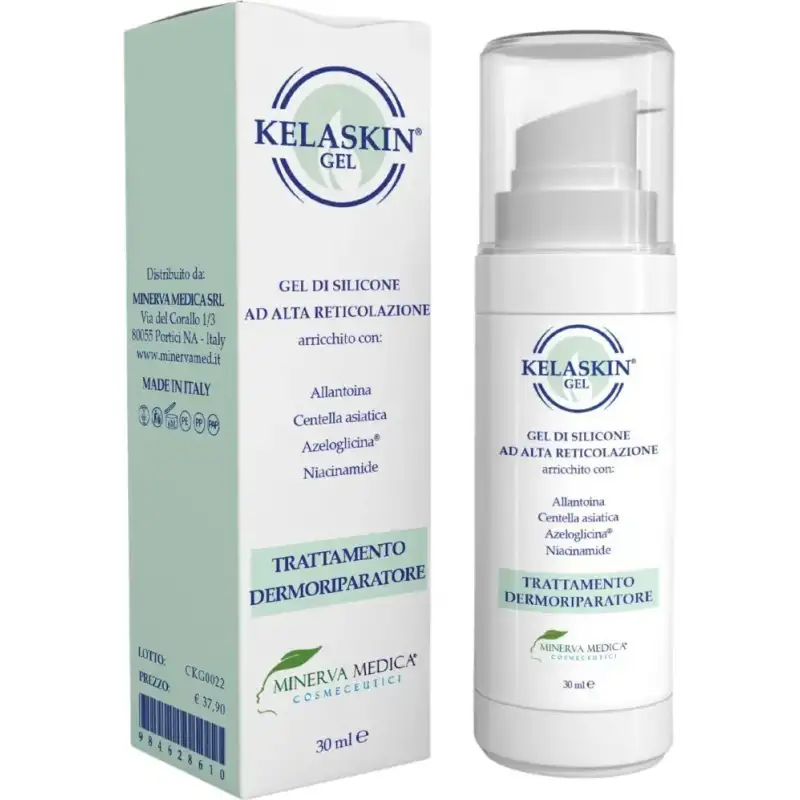 Minerva medica Kelaskin - gel per macchie cutanee e cicatrici 30 ml