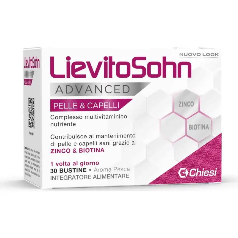 Lievito sohn advanced 30 bustine - integratore per il benessere di pelle e capelli
