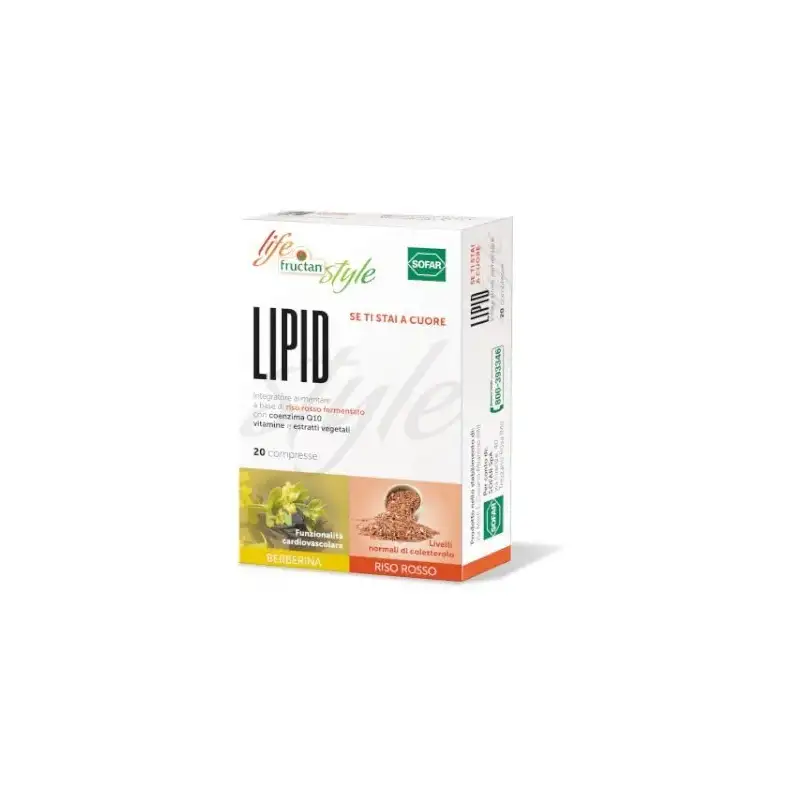 Lipid 20 compresse - integratore per i livelli di colesterolo