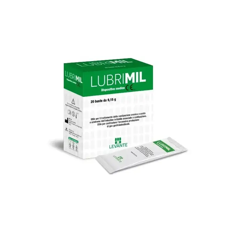Lubrimil - dispositivo medico per la stitichezza 20 bustine