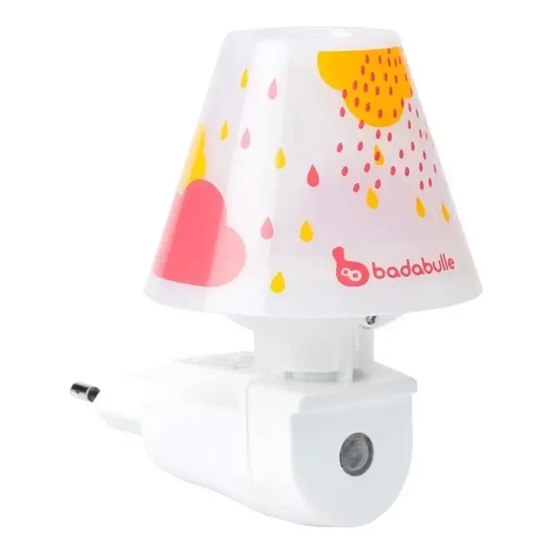Badabulle Luce notte antibuio giallo rosa