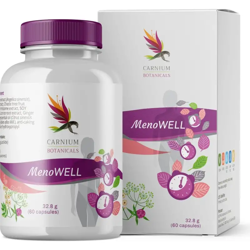 Menowell 60 capsule - integratore per la menopausa
