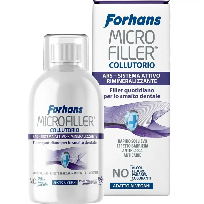 Forhans microfiller - collutorio rimineralizzante 500 ml